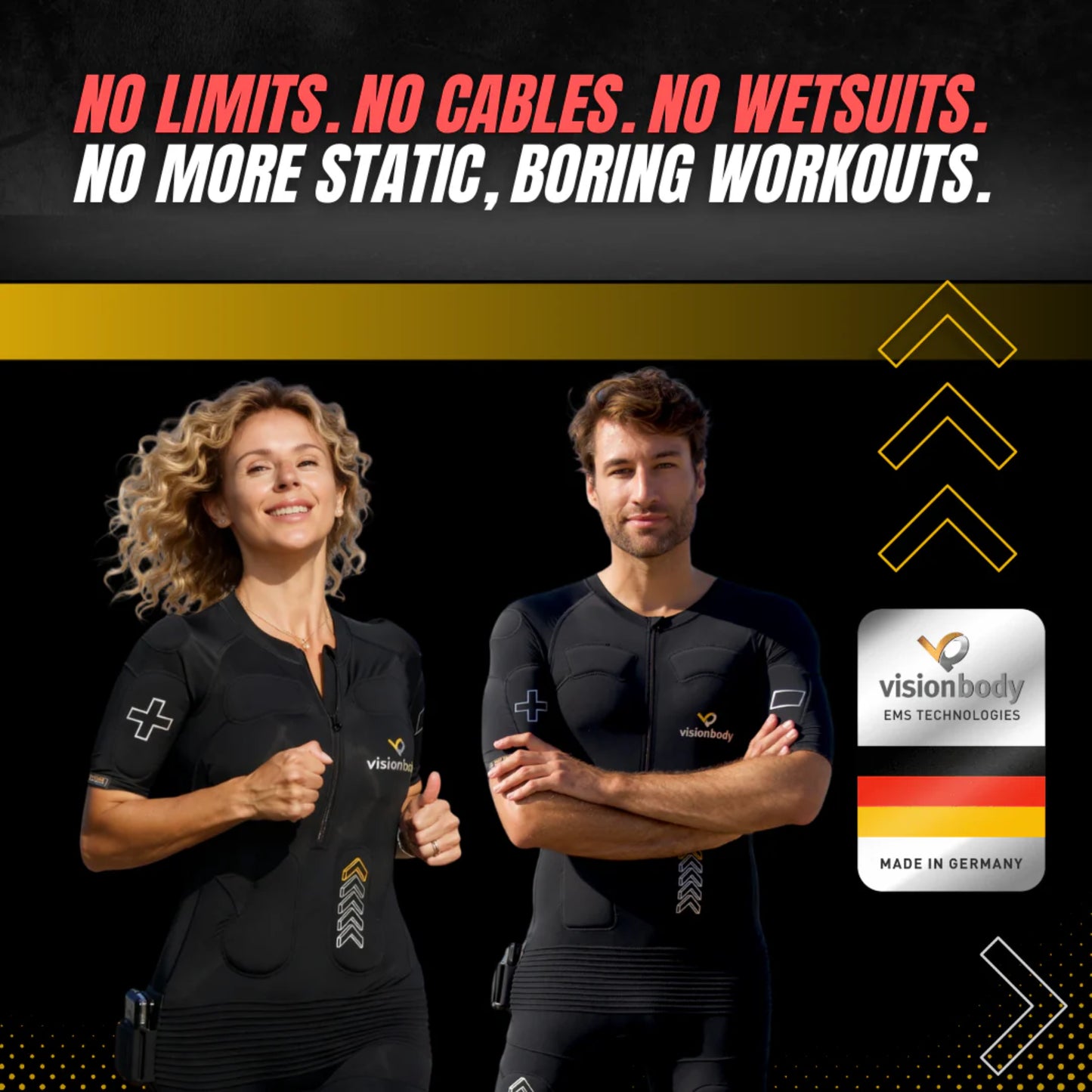 FDA cleared EMS Personal System with ULTIMATE PowerSuit - TENS-EMS-EMA device